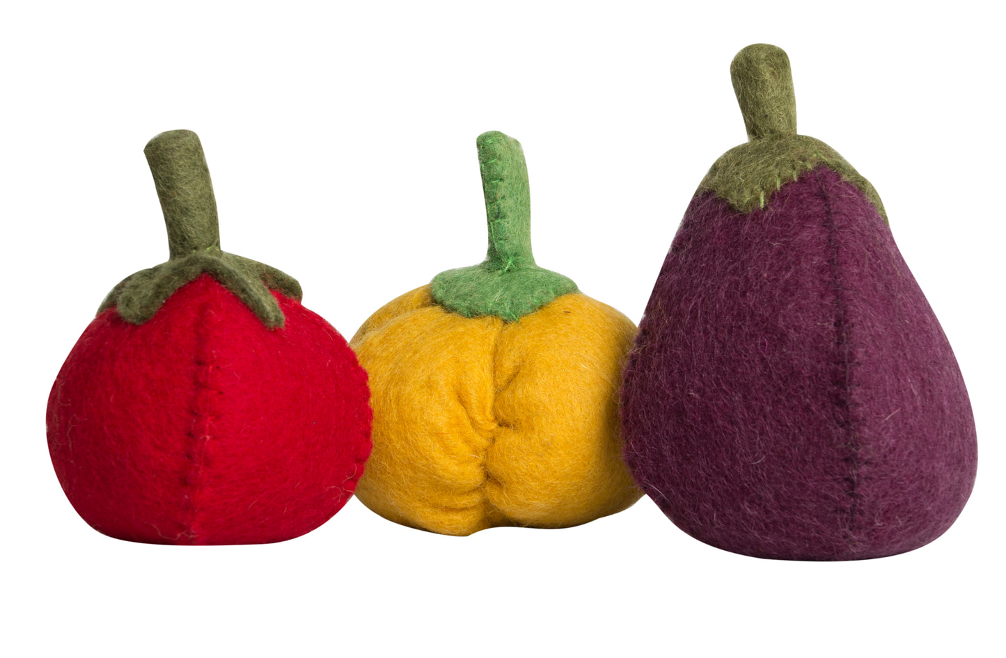 Papoose Toys Felt Vegetables FINAL CLEARANCE