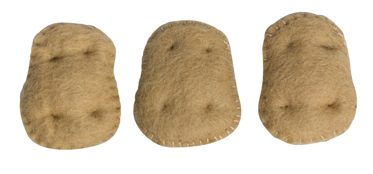 Papoose Toys Felt Vegetables FINAL CLEARANCE