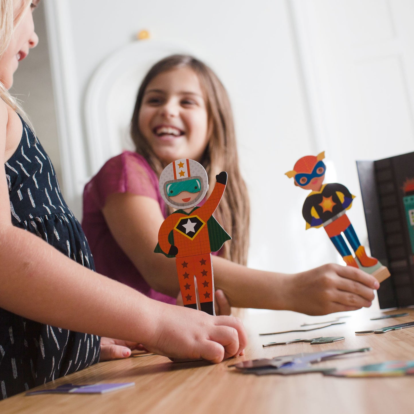 Superheroes Magnetic Dress Up