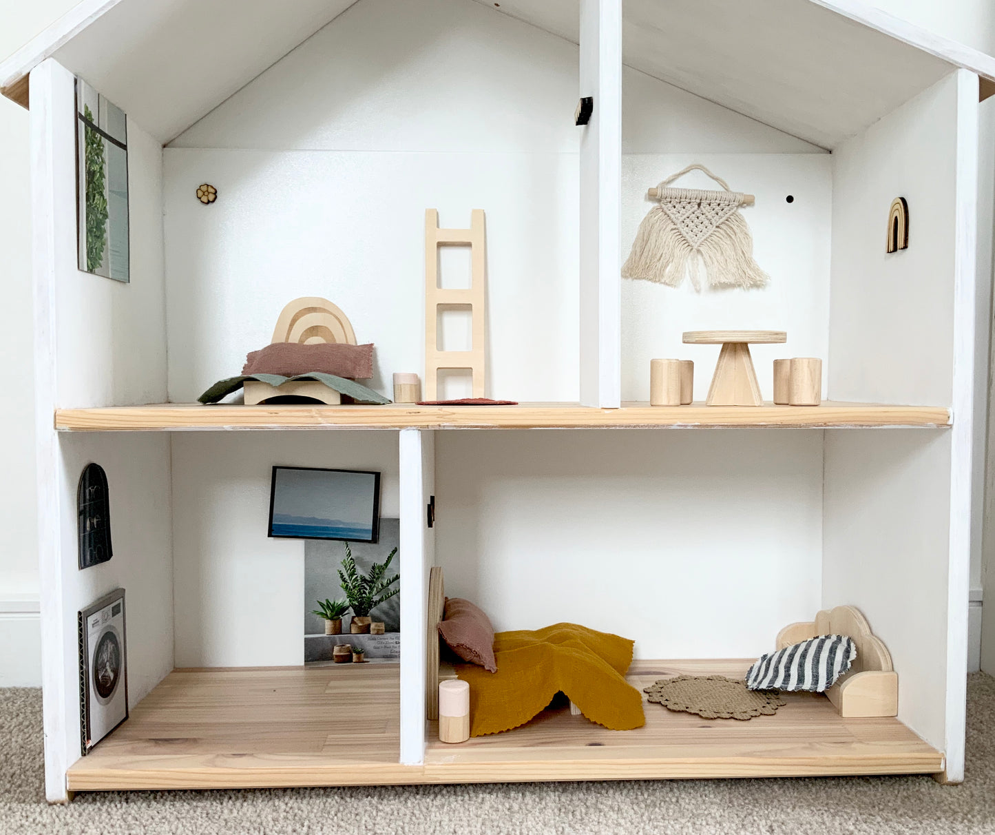 Natural Doll House Furnitures + Accessories