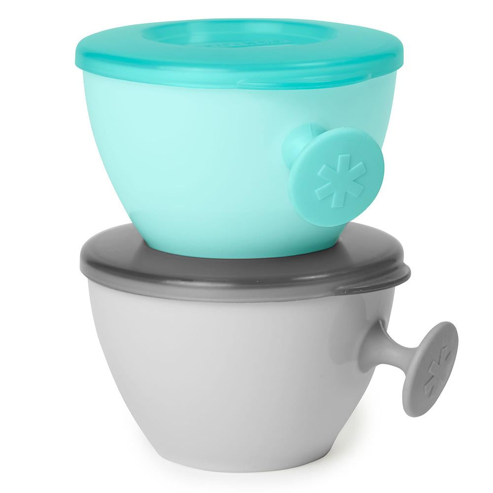 Easy Grab Bowl Teal and Grey