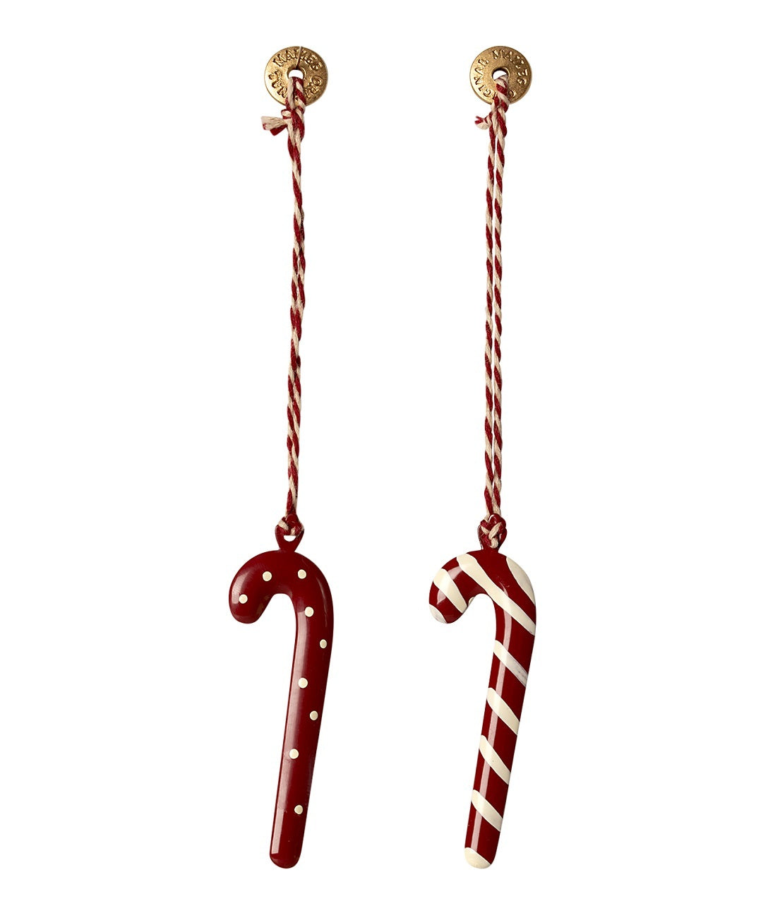 Sugar Cane Metal Ornament | Maileg