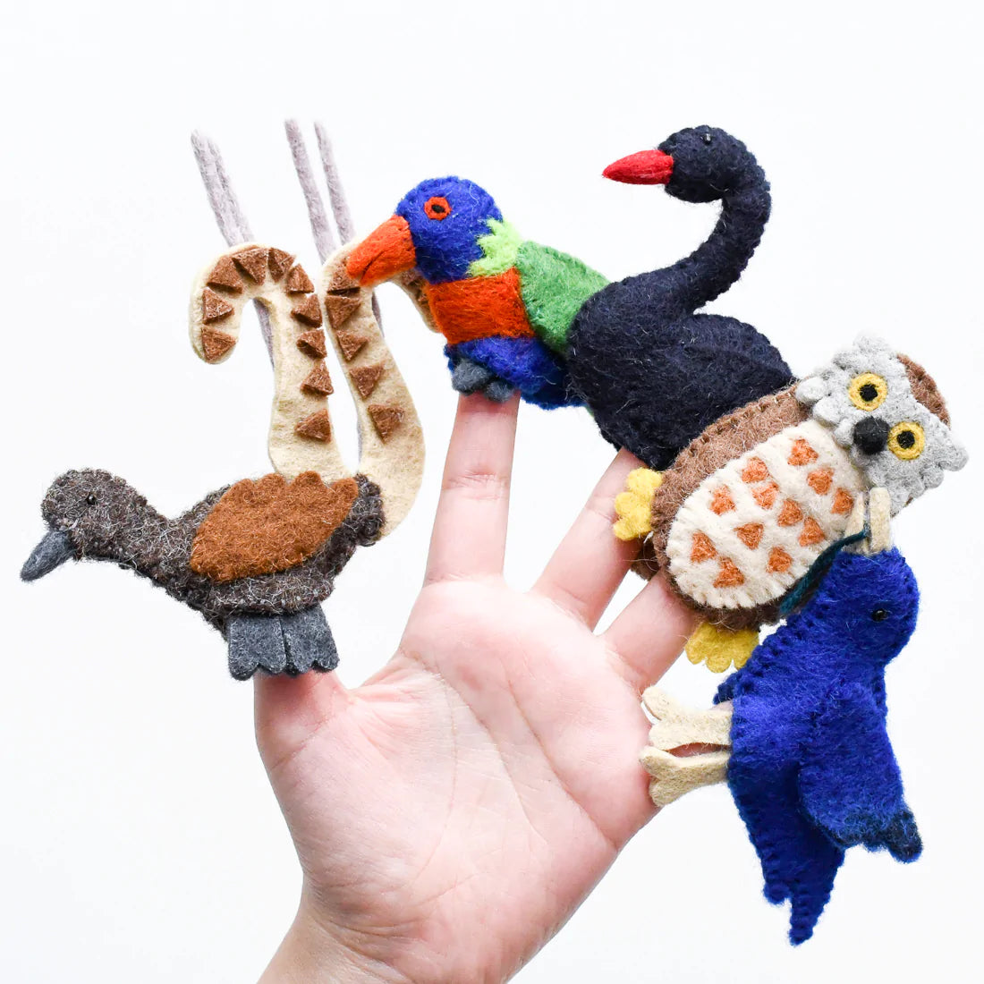 Australian Animal Finger Puppet Set D
