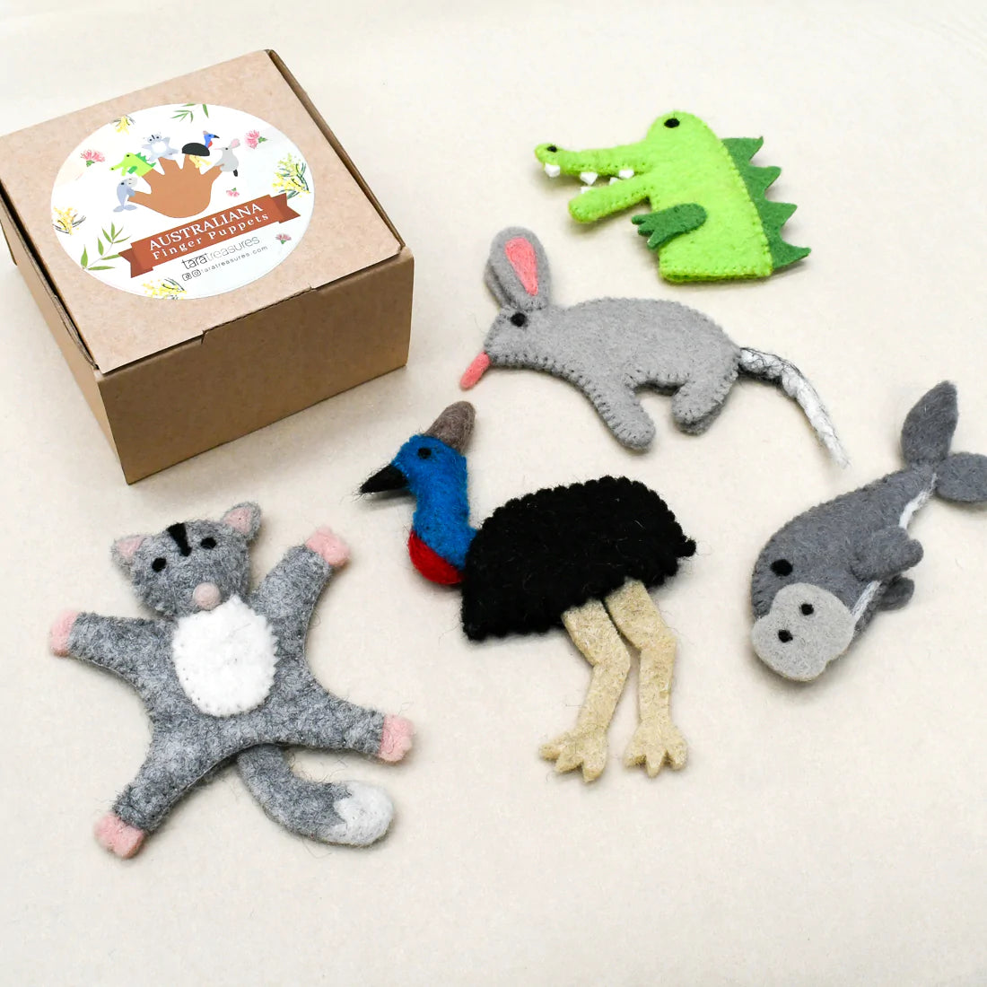 Australian Animals Finger Puppet Set C