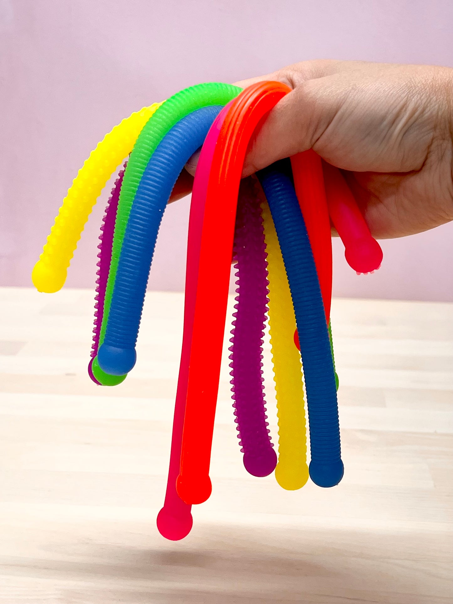 Textured 30cm Stretchy Strings 6pk