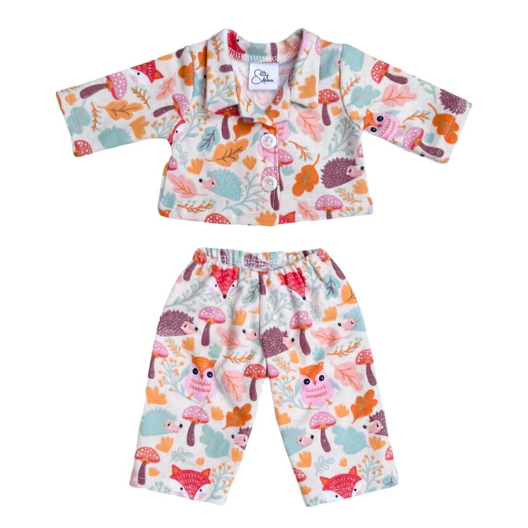 Woodland Animal PJ Doll Clothes