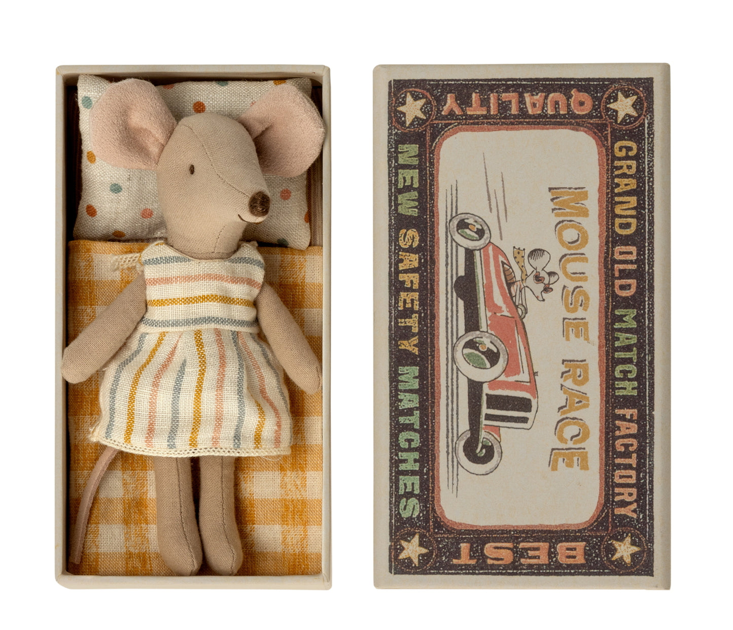 Big Sister Mouse in Matchbox | Maileg
