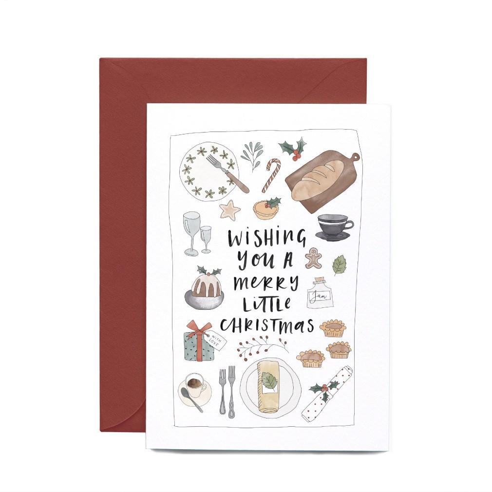 Christmas Cards - Feast-Greeting Cards-In The Daylight-Tiny Paper Co-Afterpay-Australia-Toy-Store