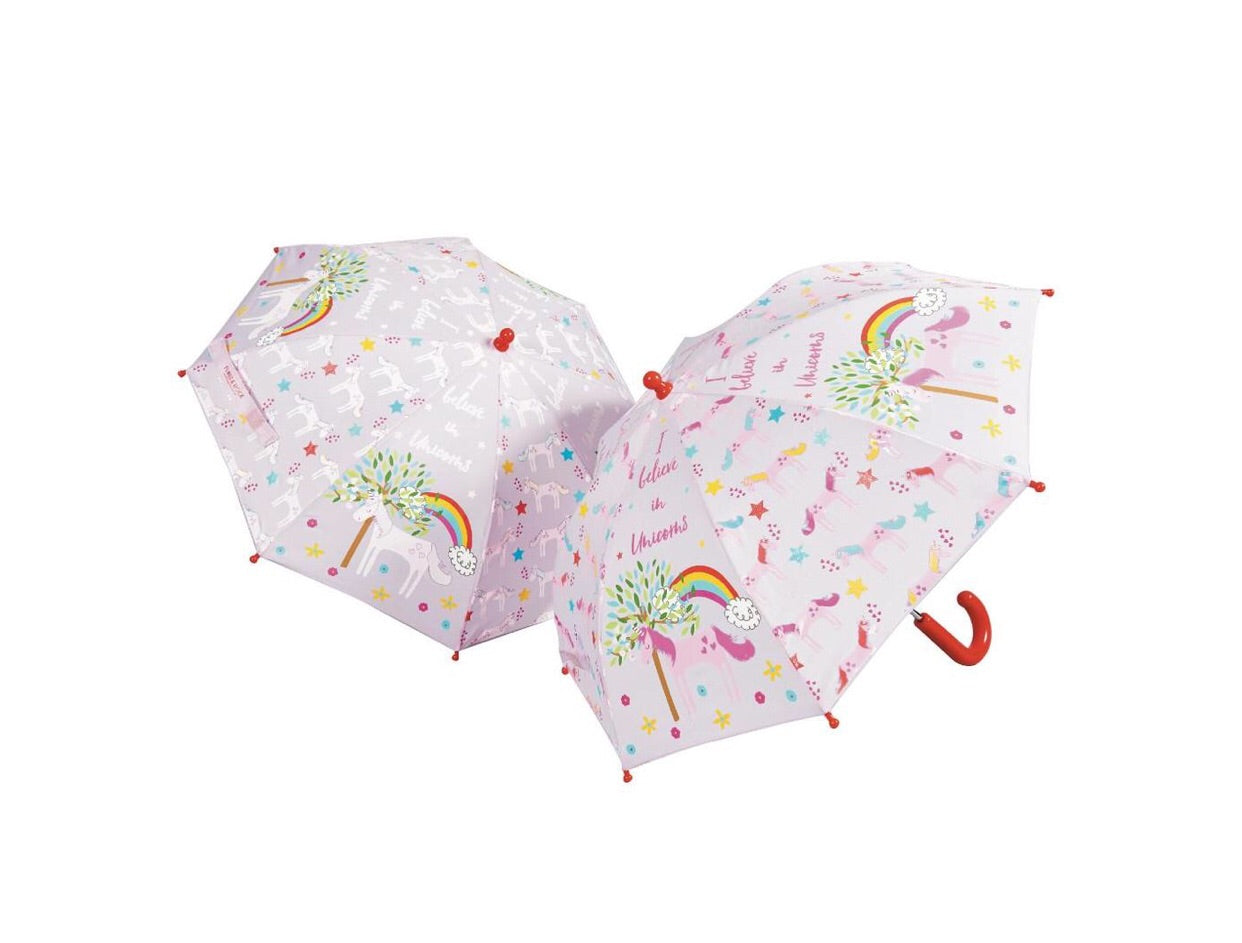 Colour Changing Umbrellas