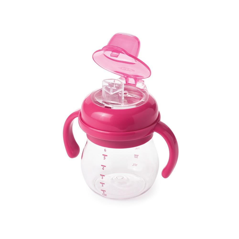 Soft Spout Sippy Cup (Pink and Teal)