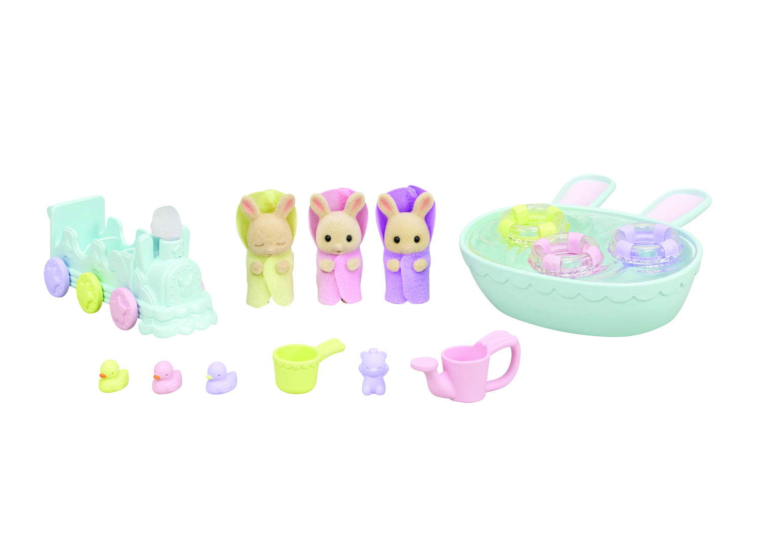 SF - Triplets Baby Bathtime Set