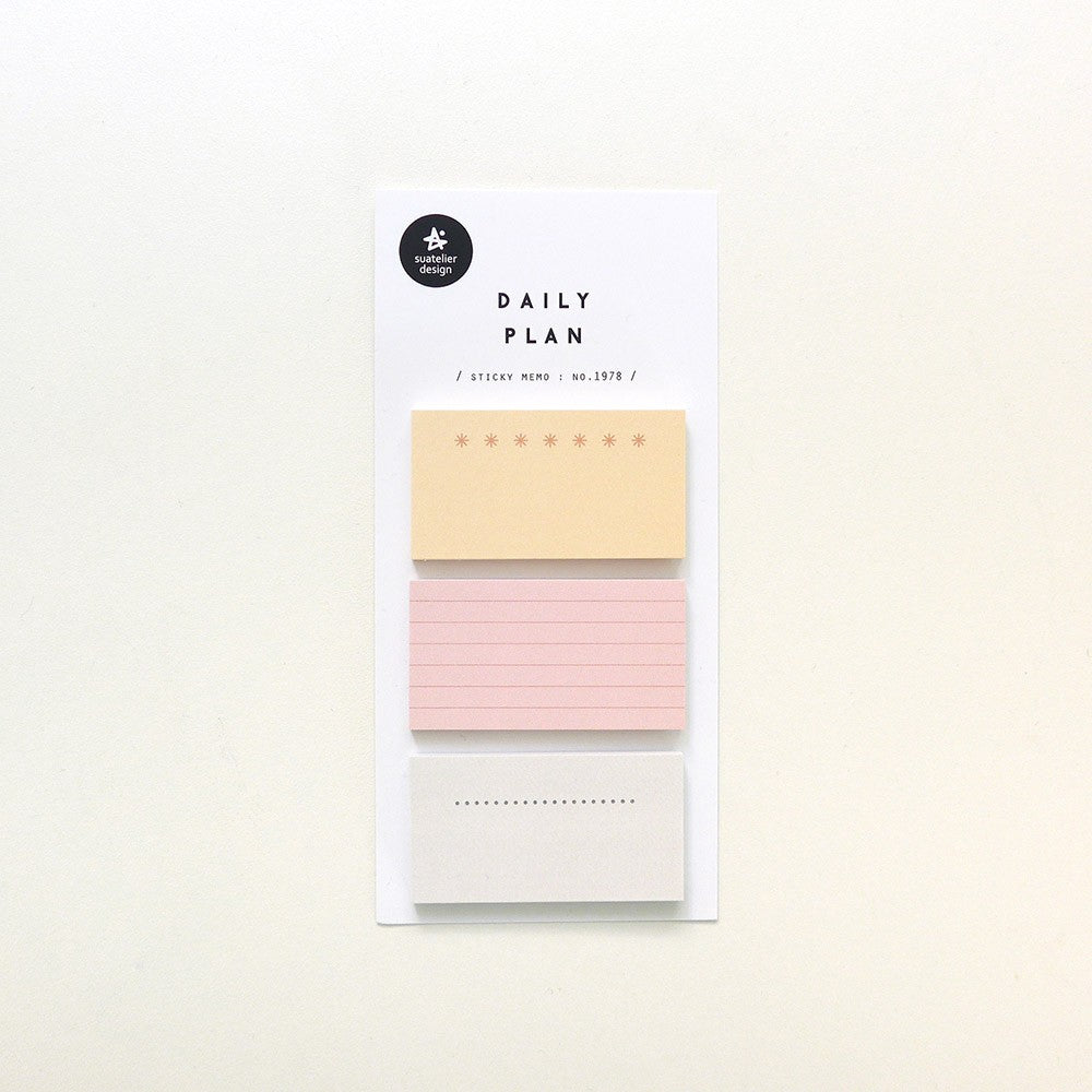 Sticky memo / 1. Main Image / Suatelier_StickyMemo_1978_daily-plan.64_(1000px).jpg