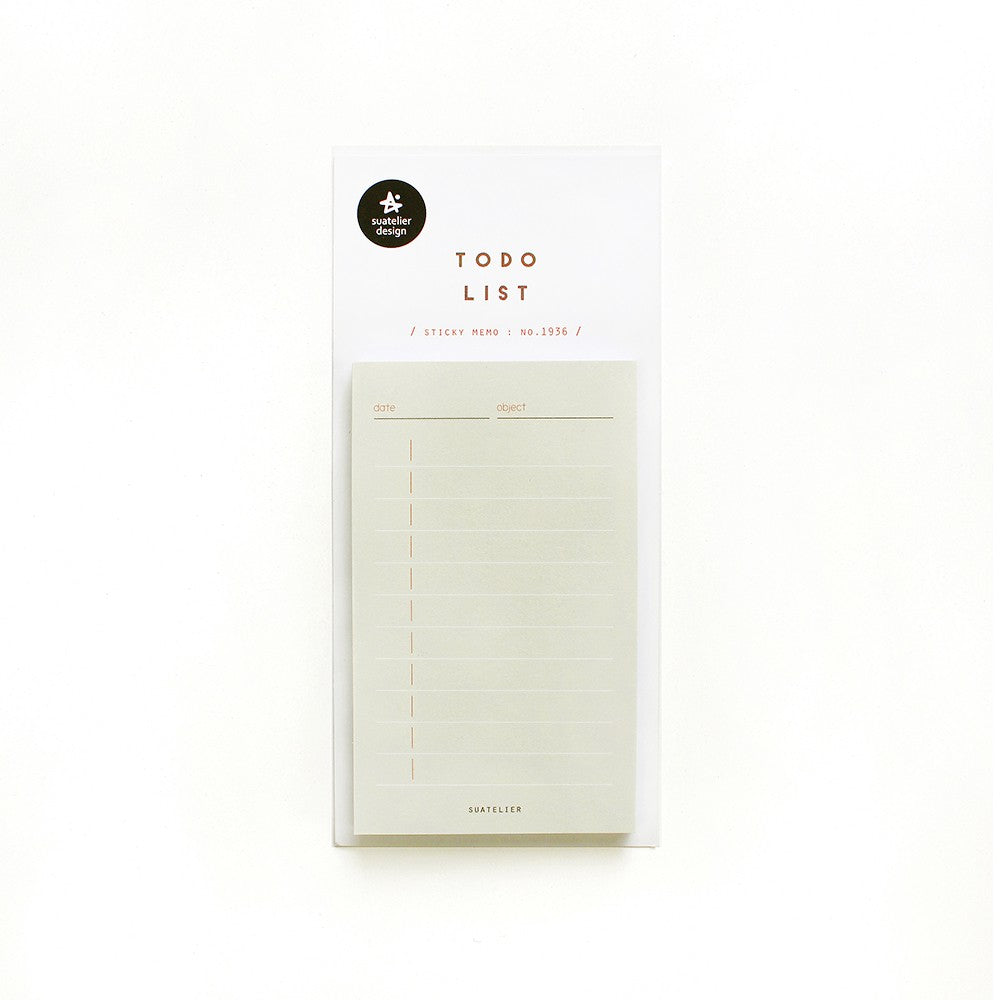 Sticky memo / 1. Main Image / Suatelier_StickyMemo_1936_to-do-list_(1000px).jpg