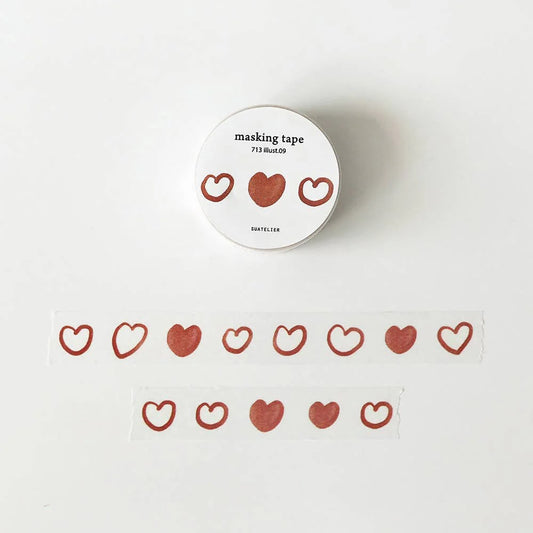 Washi Tapes (Masking Tape) / 1. Main Image / Suatelier_713_illust.09_Main.jpeg