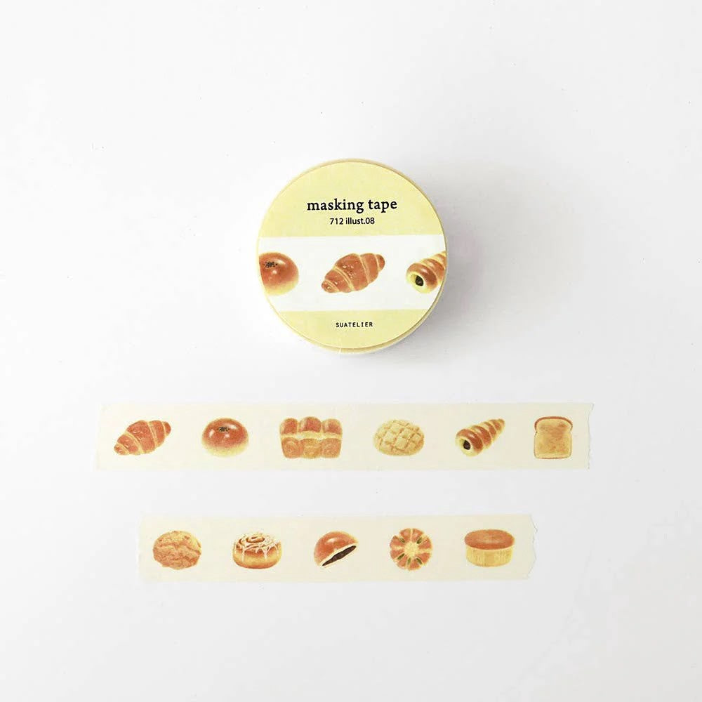 Washi Tapes (Masking Tape) / 1. Main Image / Suatellier_712_Illust.08_Main.jpeg