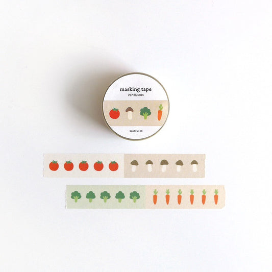 Washi Tapes (Masking Tape) / 1. Main Image / Suatelier_WashiTapes_707_illust.04_(1000px).jpg