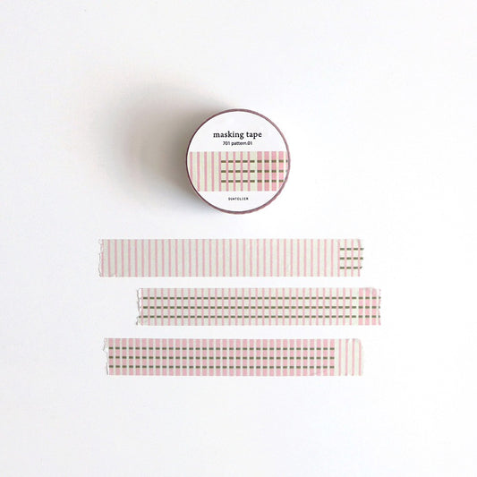 Washi Tapes (Masking Tape) / 1. Main Image / Suatelier_WashiTapes_701_pattern.01_(1000px).jpg