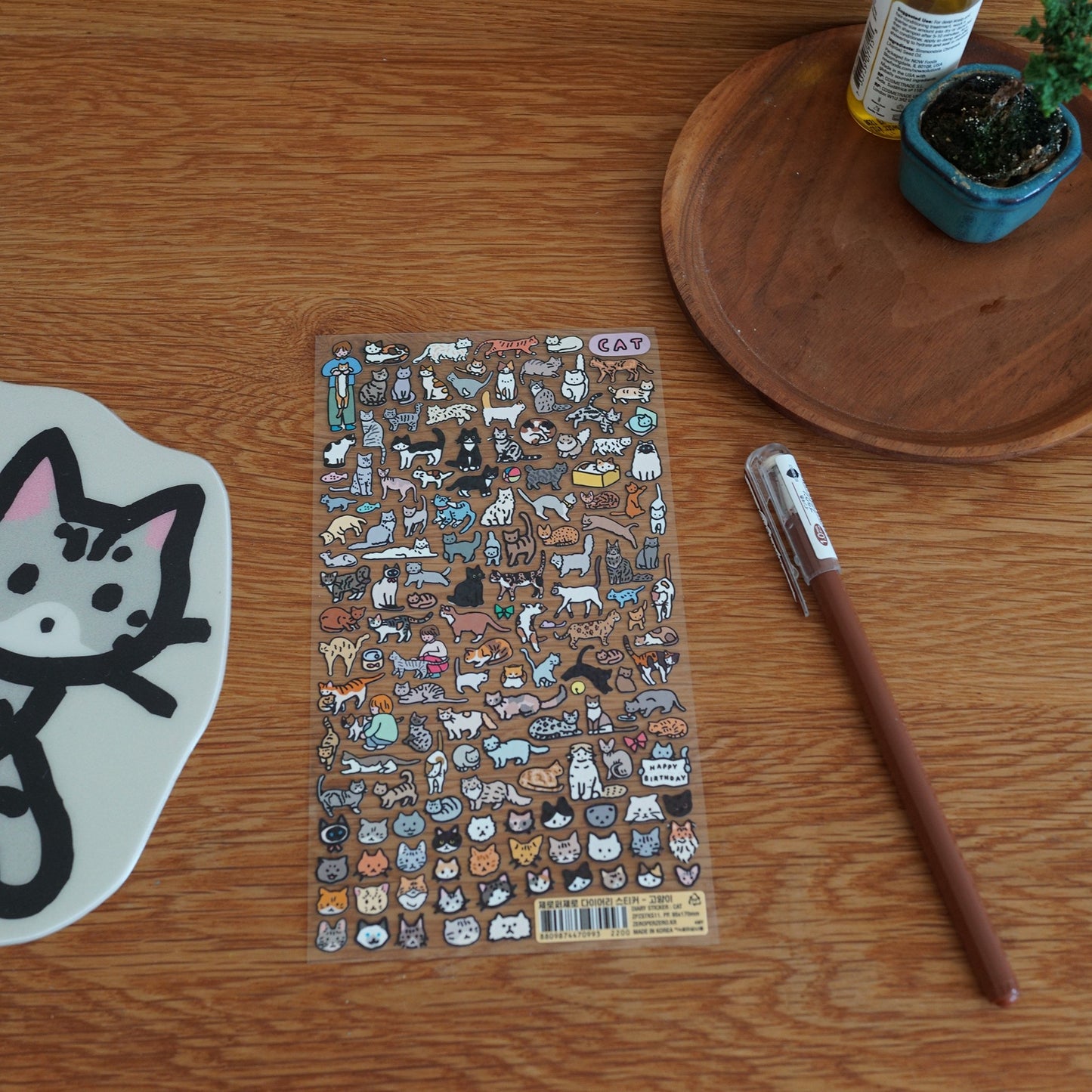 diary-sticker-cat-sticker