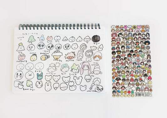 diary-sticker-face-sticker