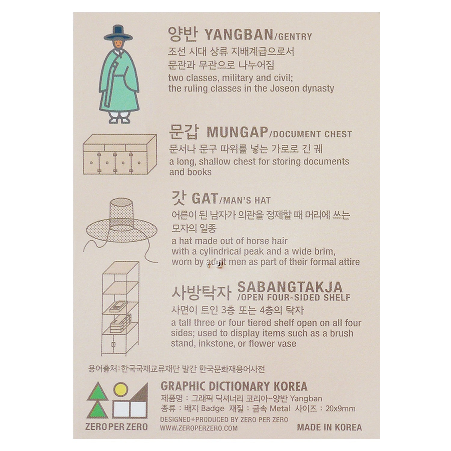 yangban-pin