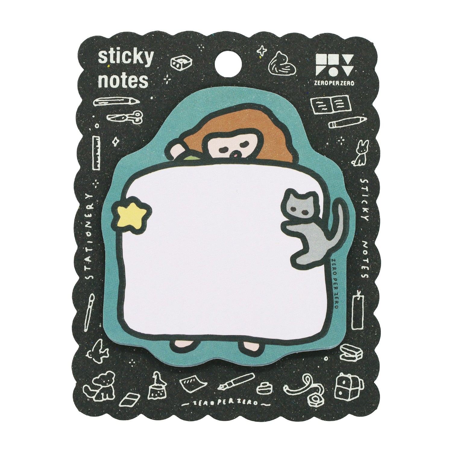sleeping-sticky-notes by zero per zero 