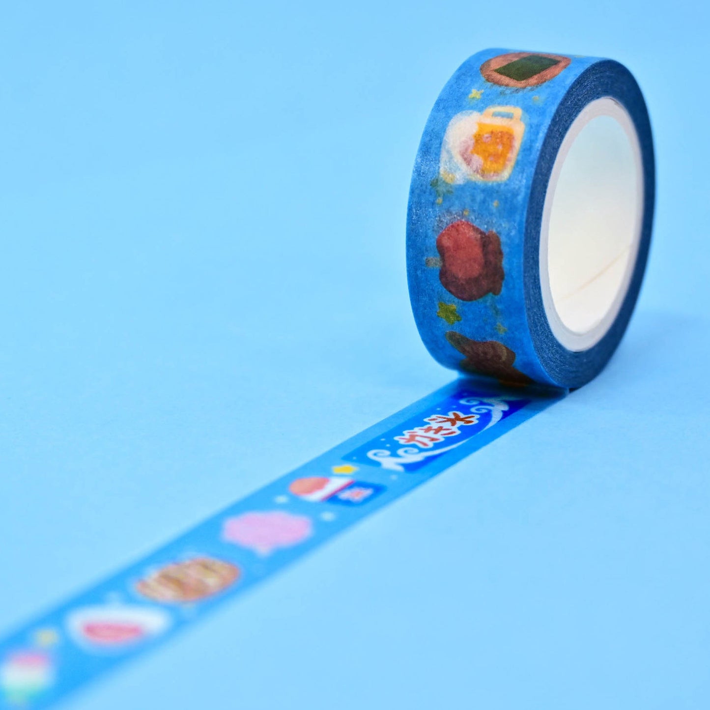 (MT150) Rainbowholic x Tazdaunicorn Matsuri (Festival) Snacks Washi Tape