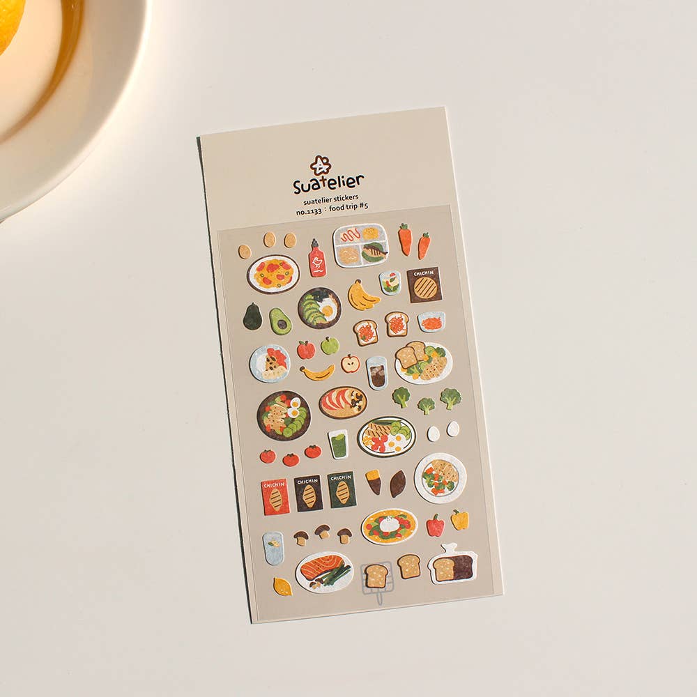 Food Trip #5 Sticker | Suatelier Design – Tiny Paper Co.