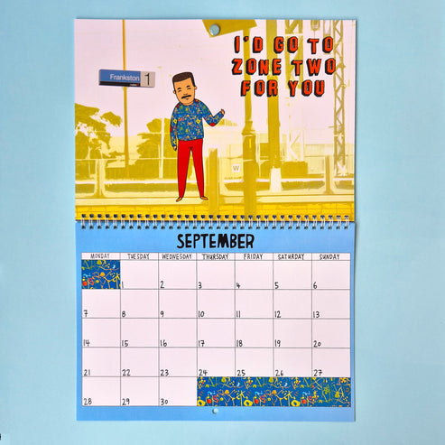 2026 Melbourne Train Station Calendar | Able and Game