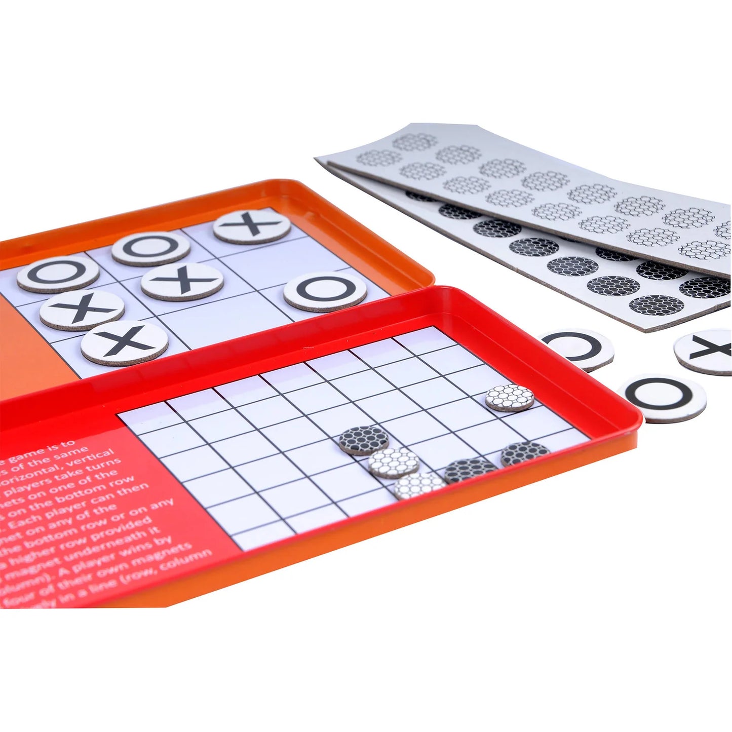 Magnetic 4 In A Row & Tic Tac Toe Travel Games