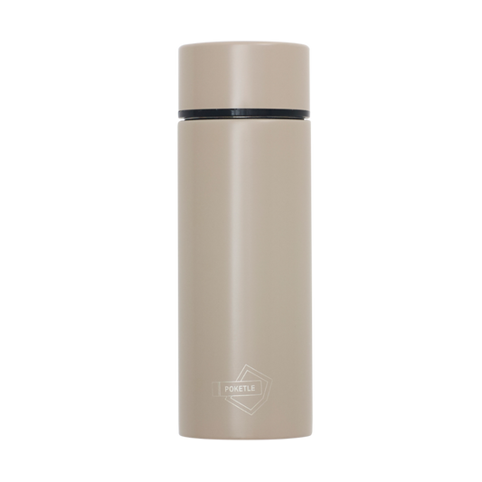 Insulated Bottle 120ml Beige