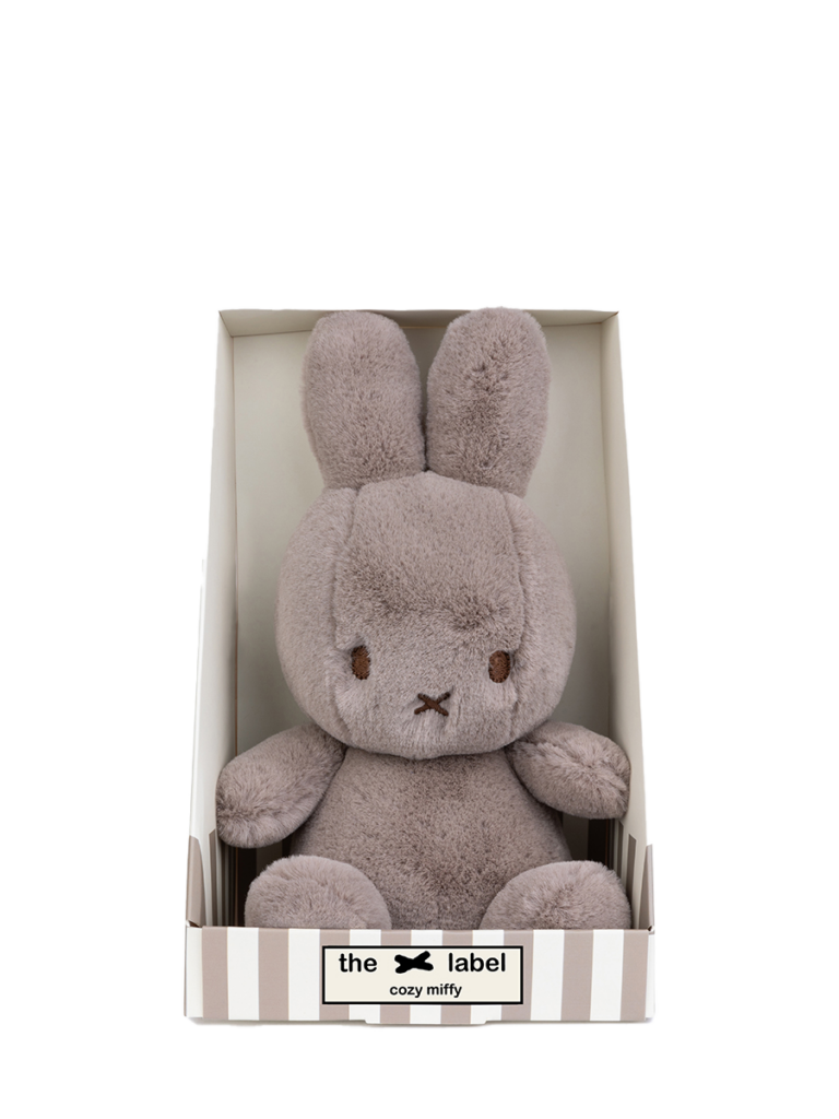 Cozy Miffy Sitting Taupe 23cm