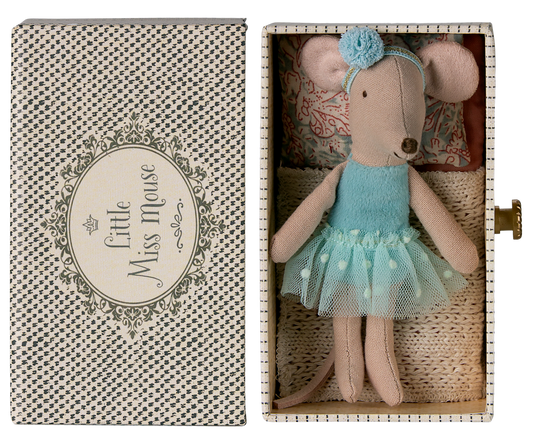 Dance Mouse in Daybed Little Sister | Maileg