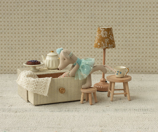 Dance Mouse in Daybed Little Sister | Maileg