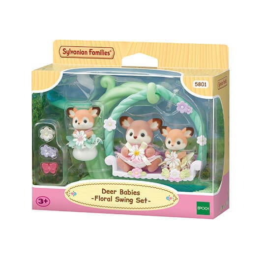 Deer Babies -Floral Swing Set- | Sylvanian Families