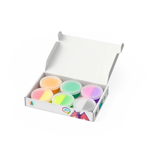 Dino Medium Set (6 Cans) | Hey Clay