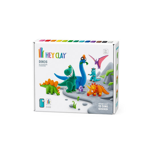 Dino Set (15 Cans) | Hey Clay