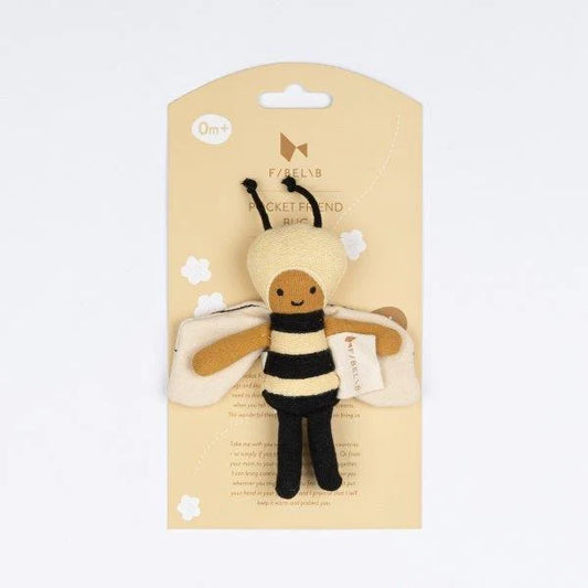 Fabelab Pocket Friend – Bee, 12 cm