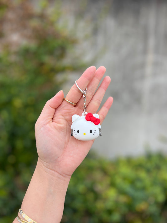 Hello Kitty White Keychain | Mimi Pochi
