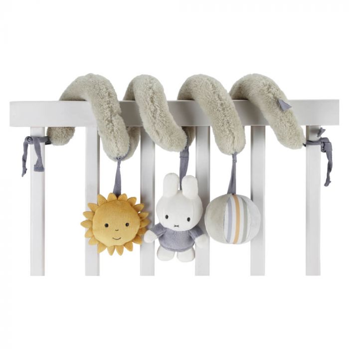 Fluffy Spiral Toy Blue/Green | Miffy