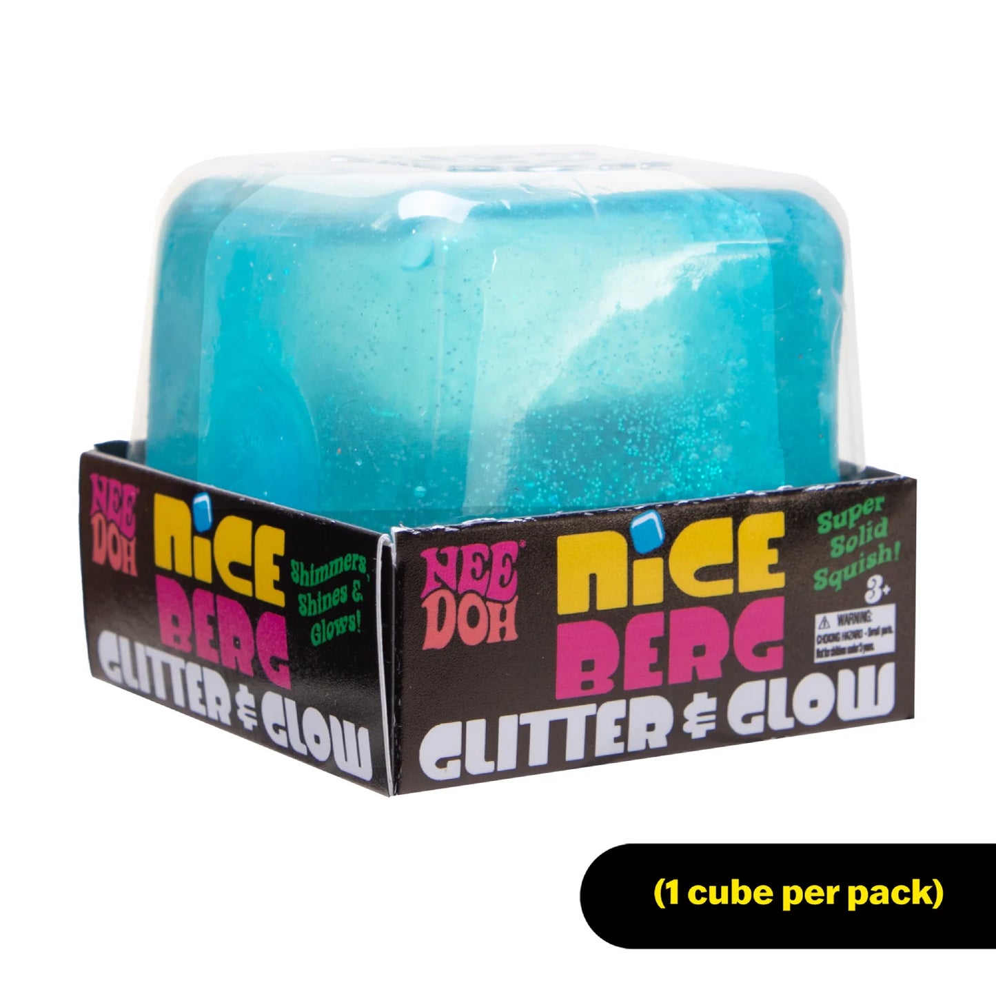 Glitter & Glow Niceberg | NeeDoh (Max 1 per person) (Preorder now open - start shipping from 28 Aug)
