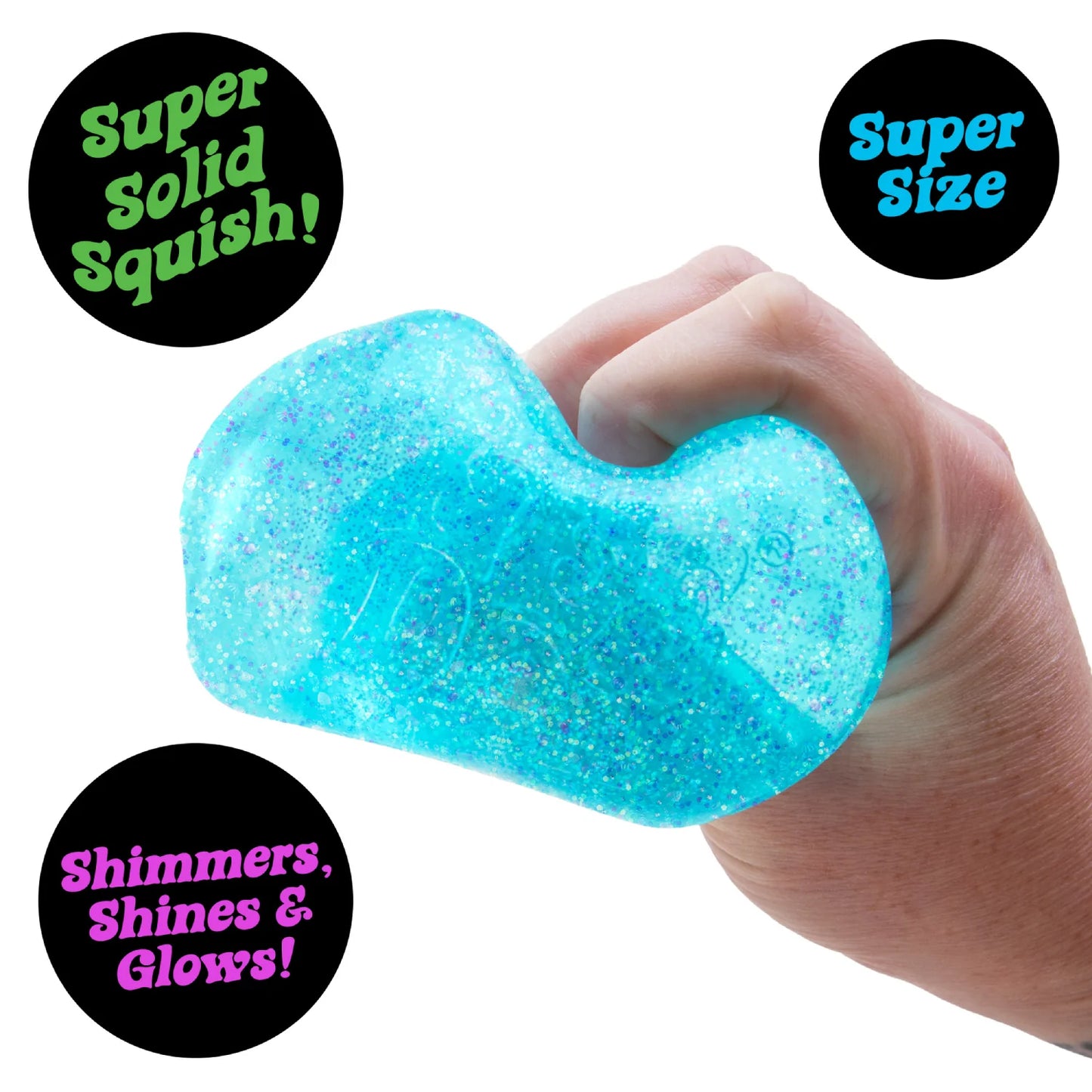 Glitter & Glow Niceberg | NeeDoh (Max 1 per person) (Preorder now open - start shipping from 28 Aug)