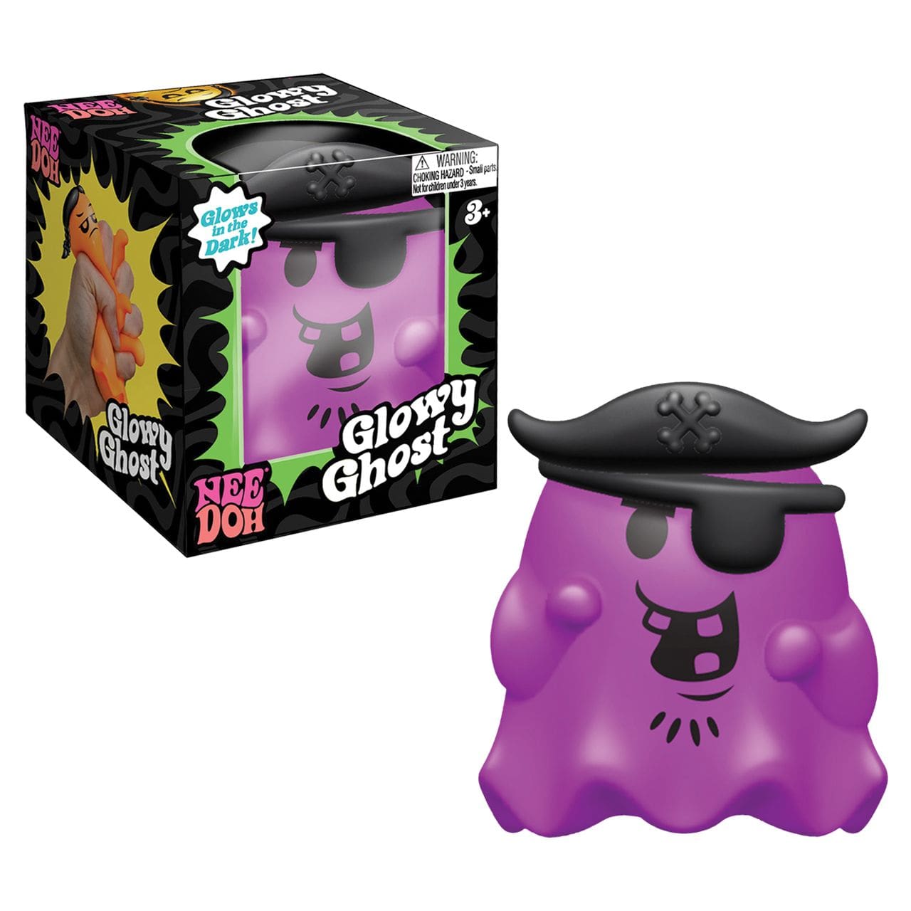 Glowy Ghost NeeDoh (Preorder now open - start shipping from 28 Aug)