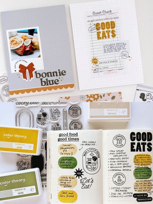 Good Eats 6x8 Stamp Set | Studio Calico