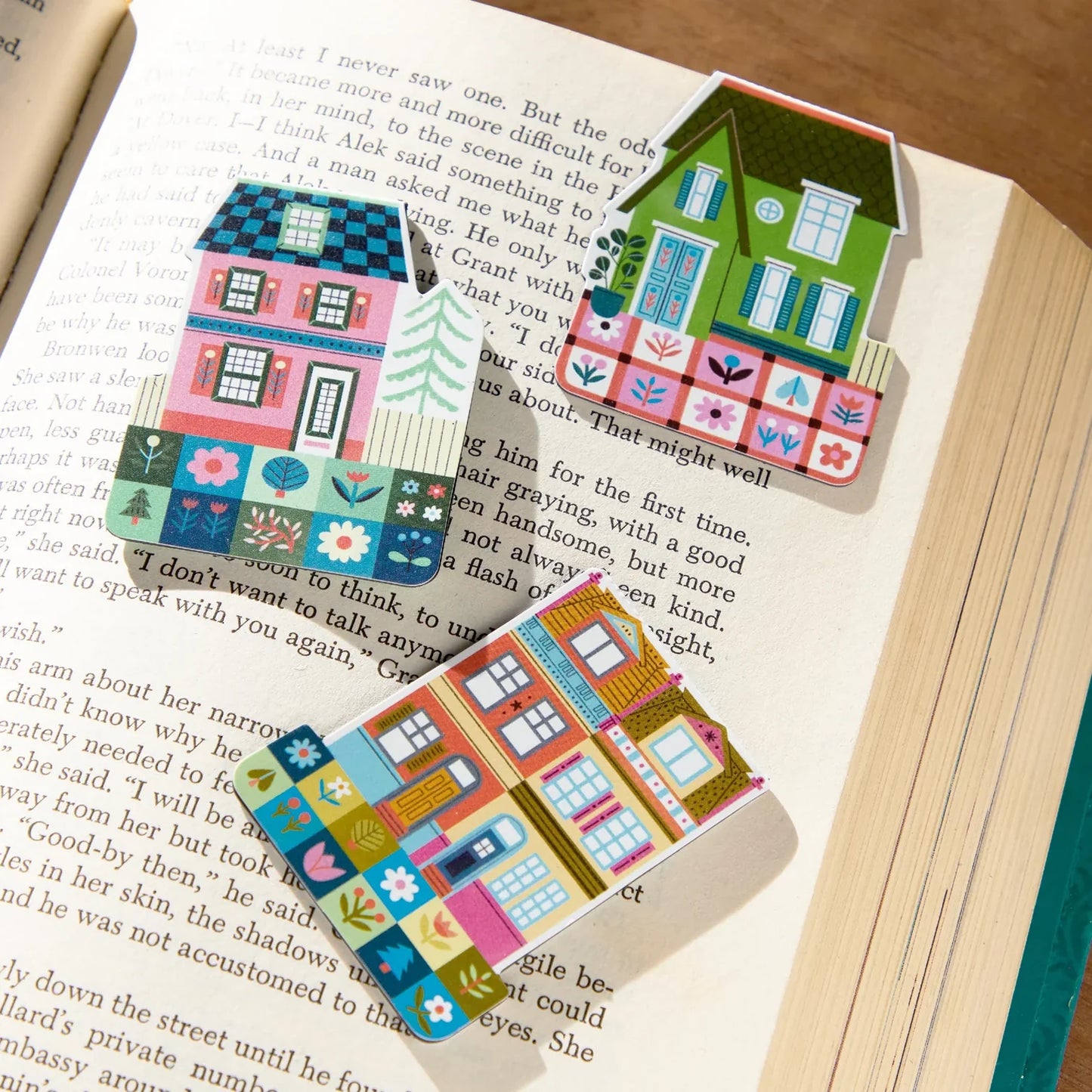 Home Sweet Home Magnetic Bookmark - set of 3