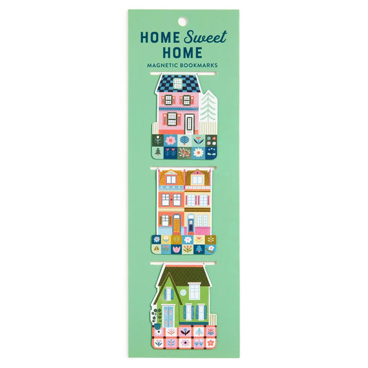 Home Sweet Home Magnetic Bookmark - set of 3