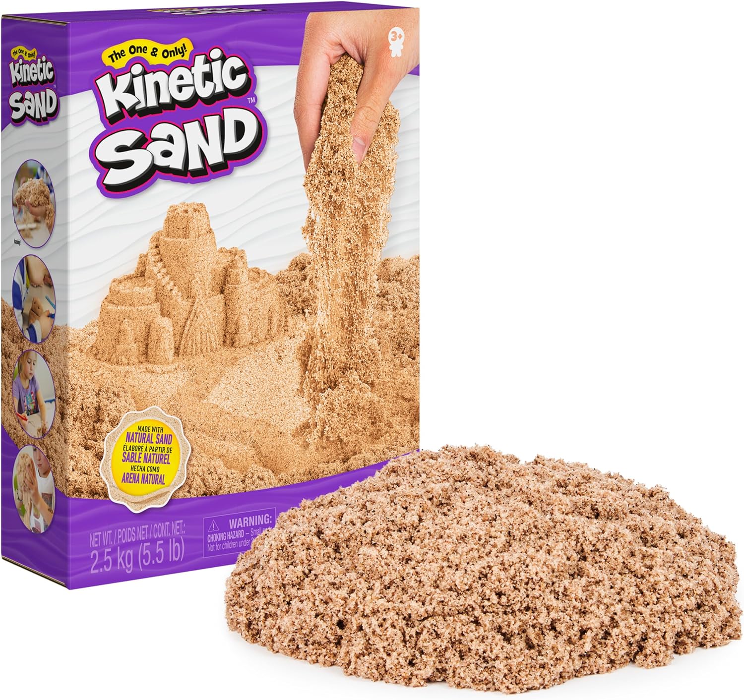 Kinetic Sand 2.5kg - Plain Natural Colour | Tiny Paper Co. Melbourne ...