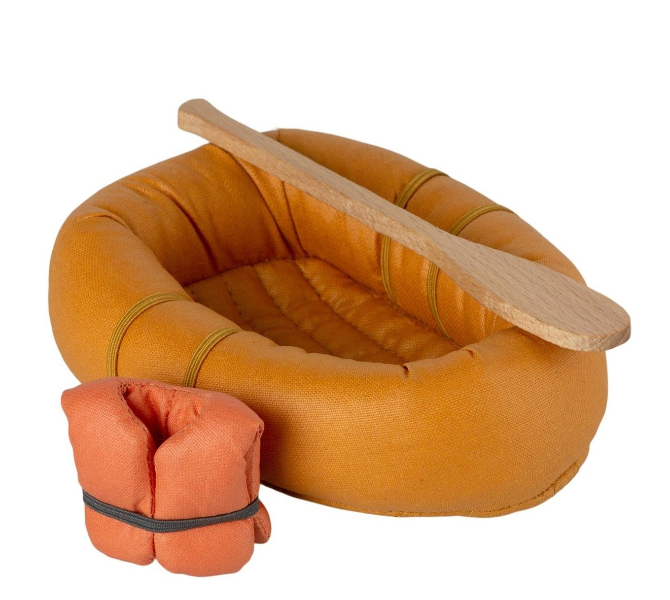 Rubber Boat Mouse Dusty Yellow | Maileg