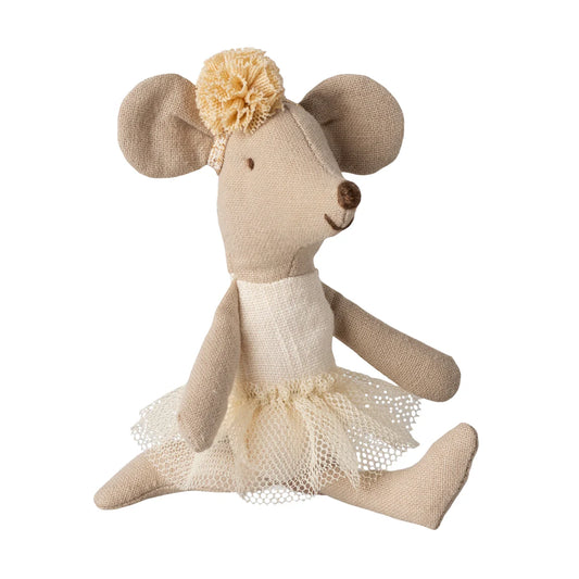 Ballerina Mouse Little Sister Off White | Maileg