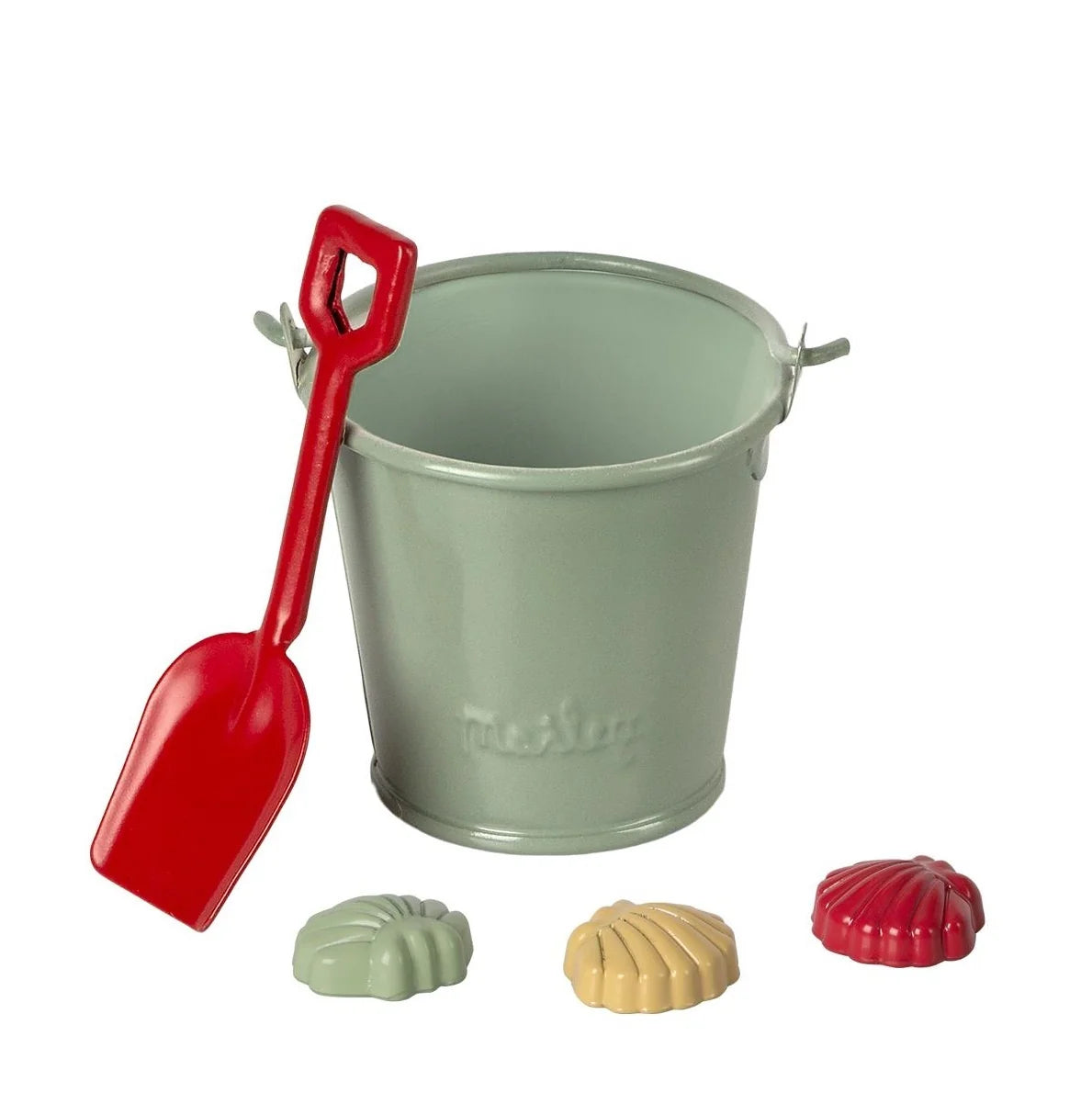 Beach Set Shovel Bucket & Shells | Maileg