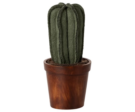 Flower Pot with Cactus - Miniature size